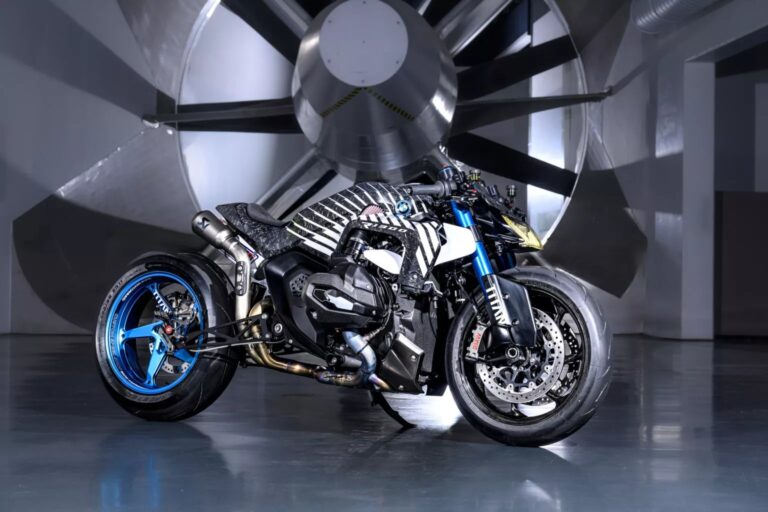 BMW показала концепт-байк Titan с закисью азота и хищным дизайном
