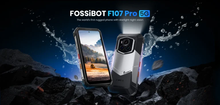 Представлен FOSSiBOT F107 PRO 5G — защищённый смартфон с батареей на 28 000 мАч и камерой на 200 Мп
