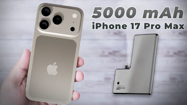 iPhone 17 Pro Max — новая батарея на 5000 мАч, чип A19 Pro и улучшенный дизайн