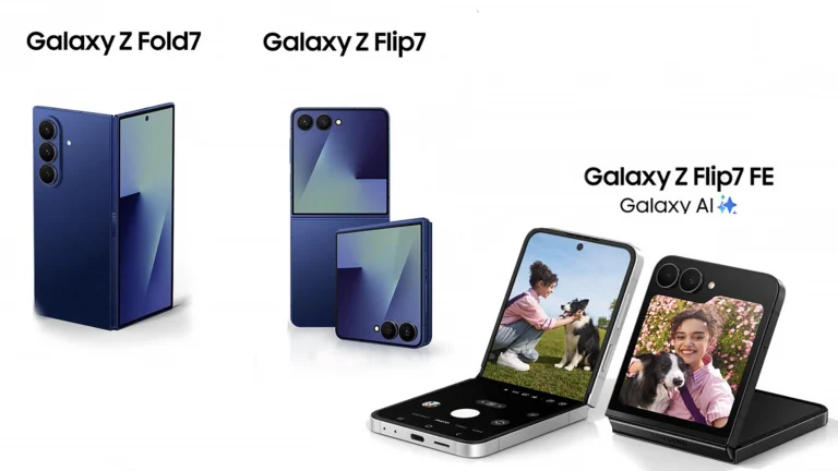 Утечка перед Unpacked: все характеристики Galaxy Z Fold7, Flip7 и нового Flip7 FE