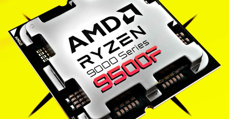 AMD выпустила игровой процессор Ryzen 5 9500F без встроенной графики
