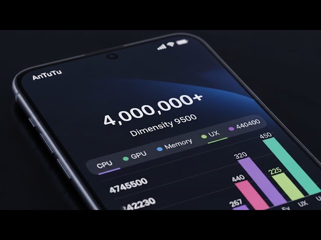 Dimensity 9500 показал рекорд в AnTuTu: более 4 млн баллов