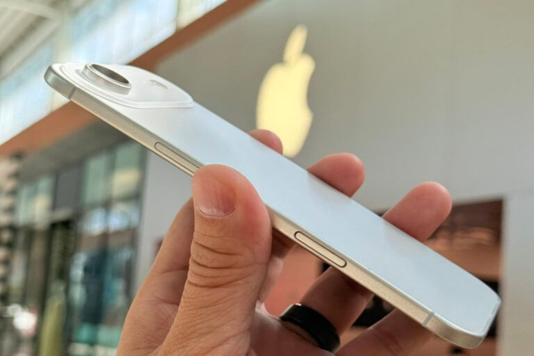 Apple показала прочность iPhone 17 Air