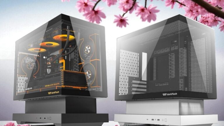 darkFlash представила корпус Floatron F1 с «парящим» дизайном