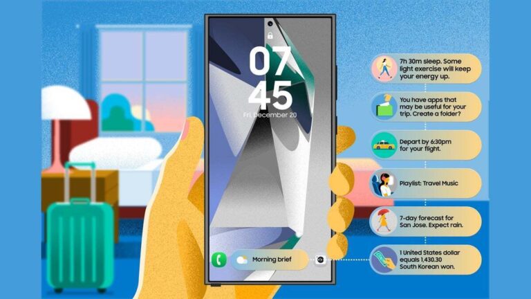 Galaxy S23 не получили функцию Now Brief в One UI 8