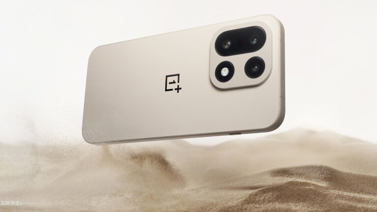 OnePlus 15 показали в новом цвете Sand Dune