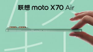 Motorola представила сверхтонкий X70 Air — ответ iPhone Air