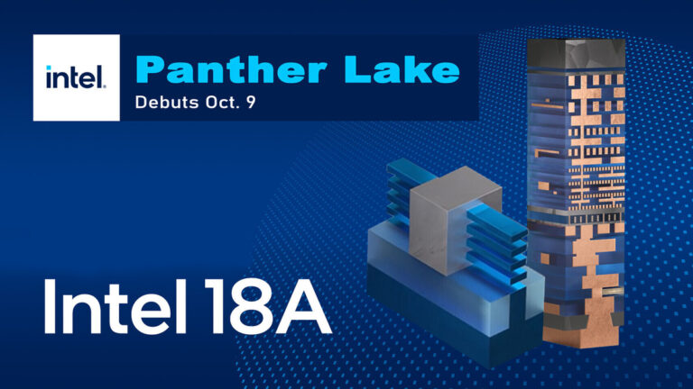 В сеть слили характеристики процессоров Intel Panther Lake