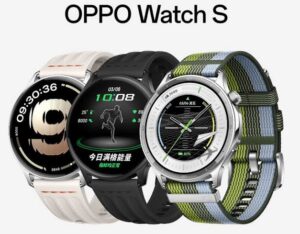 OPPO представила тонкие смарт-часы Watch S с 10-дневной автономностью и защитой 5ATM