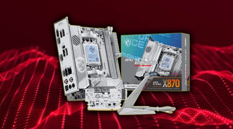 MSI представила Mini-ITX-плату X870I с 12-слойным текстолитом и разгоном DDR5 до 10 000 МТ/с
