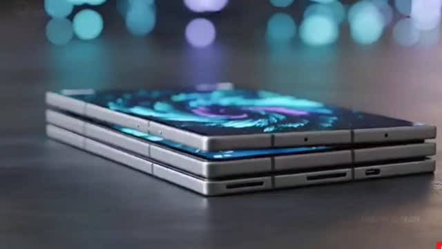 Samsung впервые показала свою тройную раскладушку «вживую»