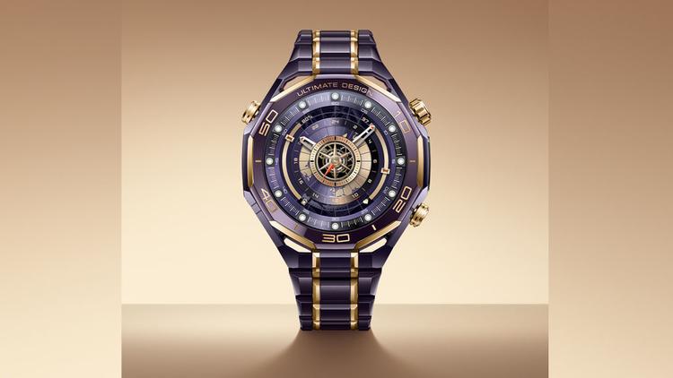HUAWEI представила яркую спецверсию WATCH Ultimate — Purple Gold Edition