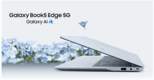 Samsung представила Galaxy Book 5 Edge — первый ноутбук серии с поддержкой 5G
