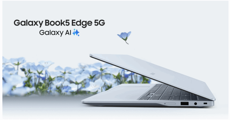 Samsung представила Galaxy Book 5 Edge — первый ноутбук серии с поддержкой 5G