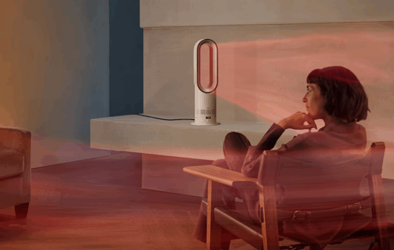 Dyson представила мощный безлопастный тепловентилятор AM15