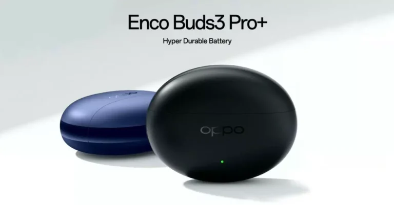 OPPO представила бюджетные TWS-наушники Enco Buds 3 Pro+ с ANC и мощными драйверами