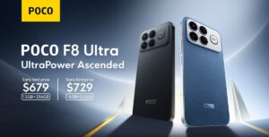 POCO представила F8 Ultra с Snapdragon 8 Elite Gen 5 и встроенным сабвуфером