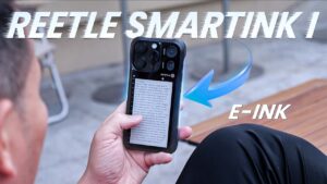 Reetle представила чехол для iPhone с сенсорным E-Ink экраном