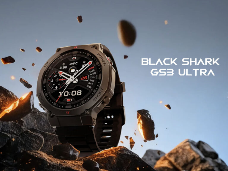 Black Shark GS3 Ultra: сверхзащищённые часы с автономностью до 45 дней