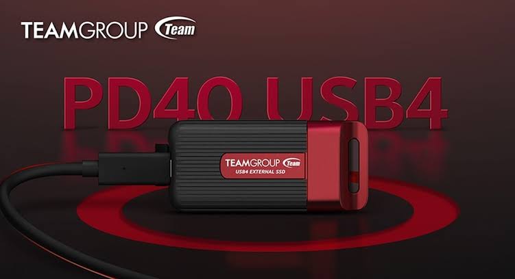 Team Group представила PD40 Mini: компактный и быстрый внешний SSD