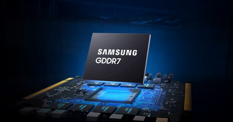 Samsung представила свою самую быструю GDDR7-память