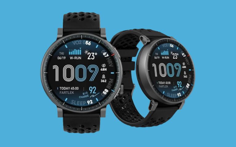 Дизайн и характеристики смарт-часов Amazfit Active Max утекли в сеть