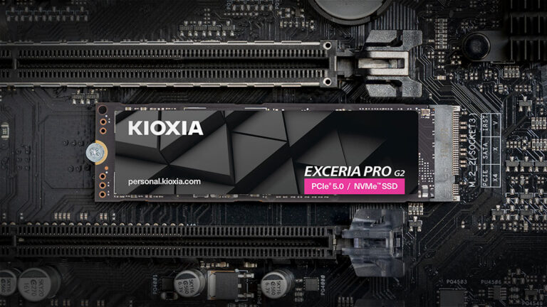 Kioxia представила очень быстрые PCIe 5.0 SSD серии Exceria PRO G2