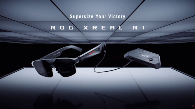 ASUS ROG XREAL R1 — умные очки, имитирующие 171-дюймовый игровой монитор