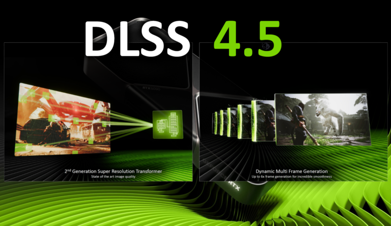 NVIDIA представила DLSS 4.5: до 6-кратного прироста FPS и улучшенное качество изображения