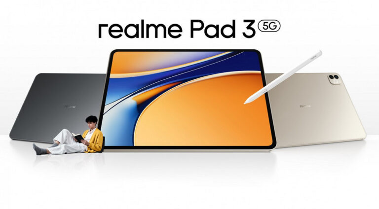 Представлен realme Pad 3: большой экран, стереозвук и хорошая автономность