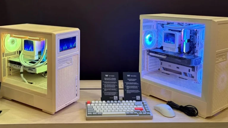Thermaltake показала ретро-корпуса и комплектующие для ПК