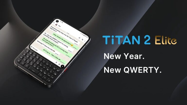 Unihertz готовит Titan 2 Elite — компактный смартфон с физической QWERTY-клавиатурой