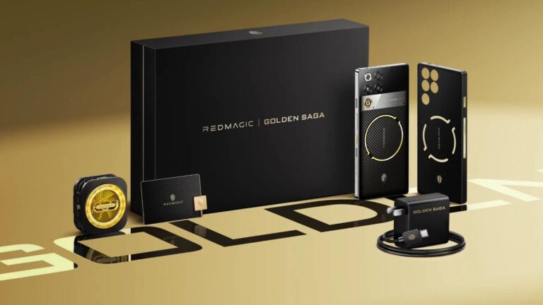 Nubia представила лимитированный RedMagic 11 Pro в «золотом» дизайне