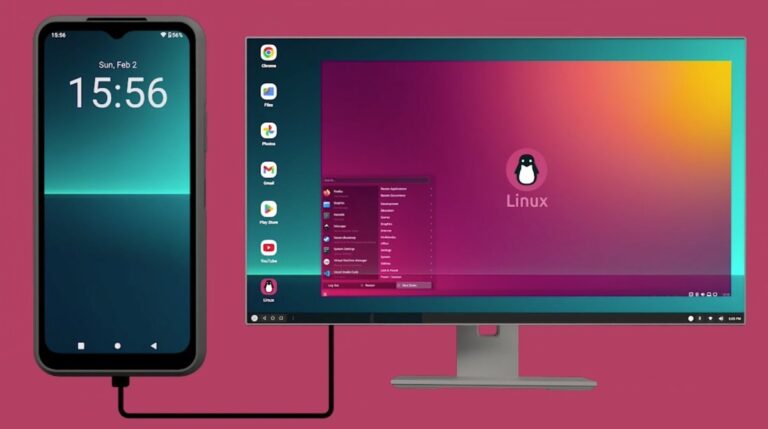 Смартфон NexPhone умеет переключаться между Android, Windows и Linux