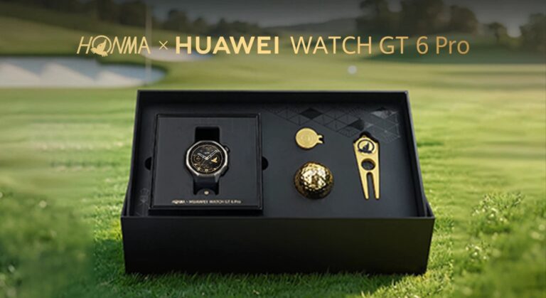 HUAWEI и Honma представили эксклюзивные смарт-часы WATCH GT 6 Pro