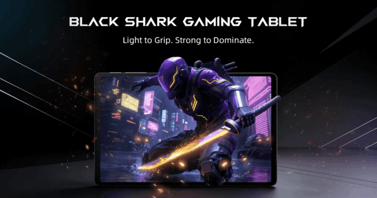 Black Shark анонсировала компактный игровой планшет с экраном 144 Гц