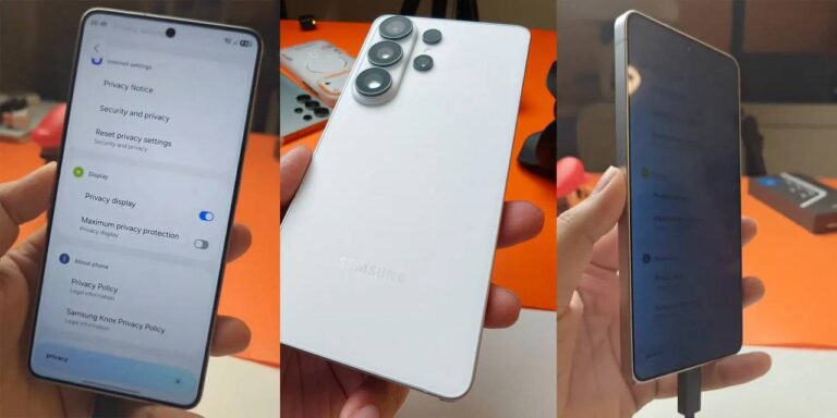 Слух: в китайских смартфонах появится свой аналог Samsung Privacy Display