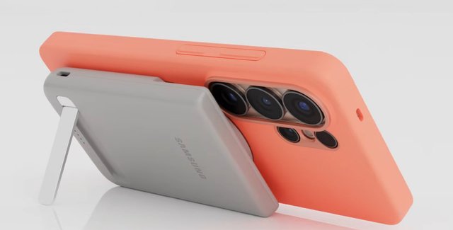Samsung показала тонкий магнитный пауэрбанк с подставкой на Unpacked