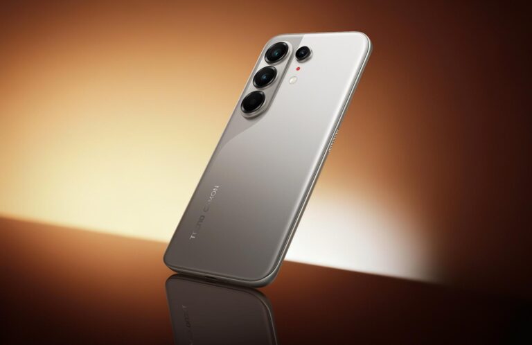 Представлен TECNO CAMON 50 Pro 5G: зум-камера, ёмкая батарея и защита IP69K