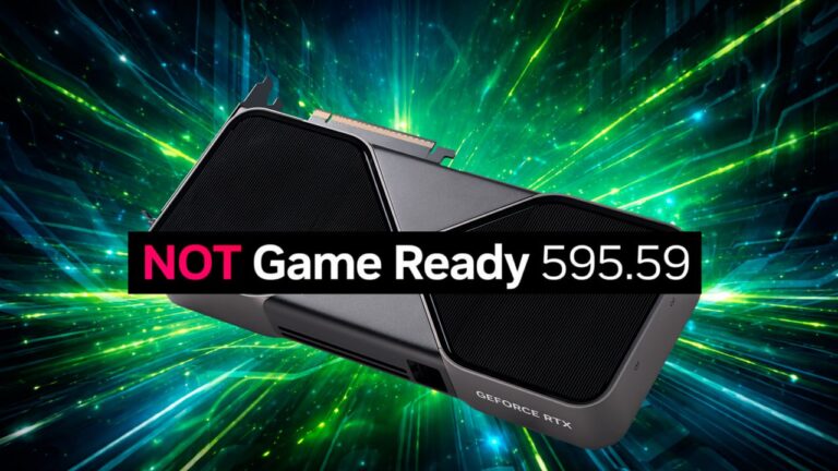 NVIDIA отозвала драйвер GeForce 595.59 из-за критических ошибок
