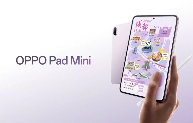 OPPO представила Pad Mini — самый компактный планшет бренда с OLED-экраном и Snapdragon 8-й серии
