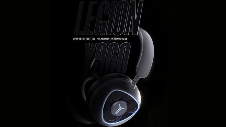 Lenovo показала игровую гарнитуру Legion Y960 с тремя драйверами