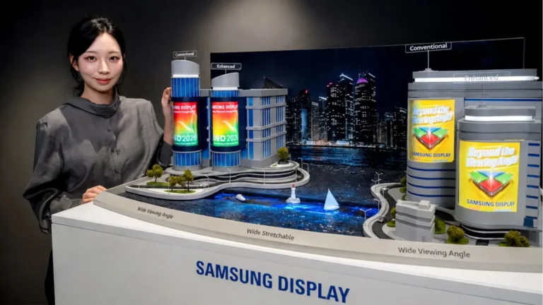 Samsung показала гибкие дисплеи нового поколения